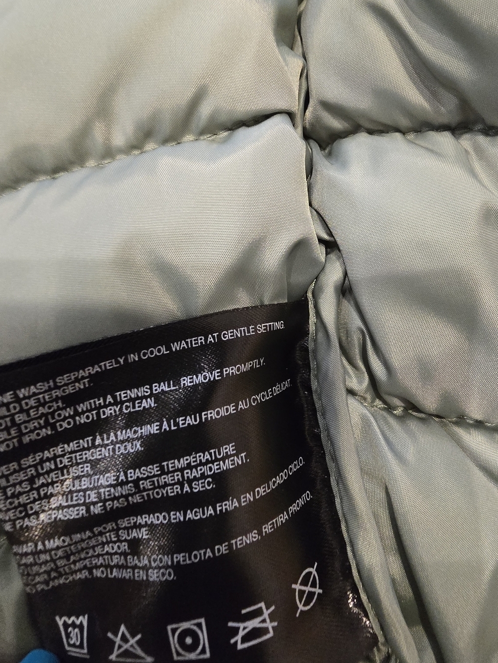 Bernardo Olive Green Puffer Jacket Hooded Quilted Coat Women’s M - Picture 10 of 14